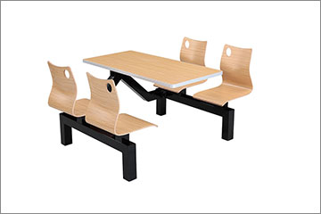 学校家具-餐厅家具系列-餐桌椅-005